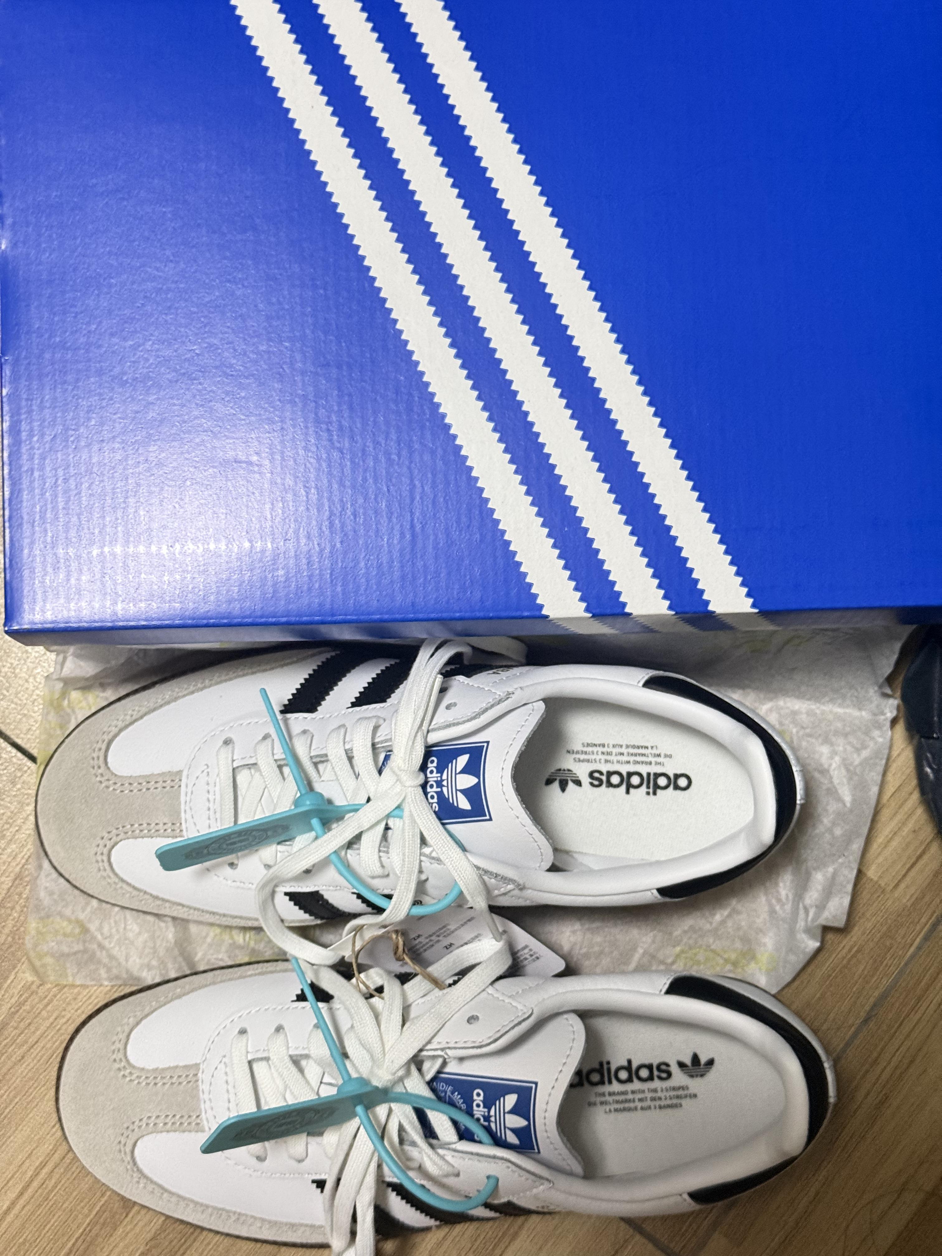 Adidas Samba OG 经典黑白德训鞋|百搭复古神鞋
